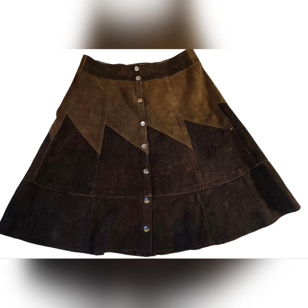 Handmade Genuine Leather Skirt